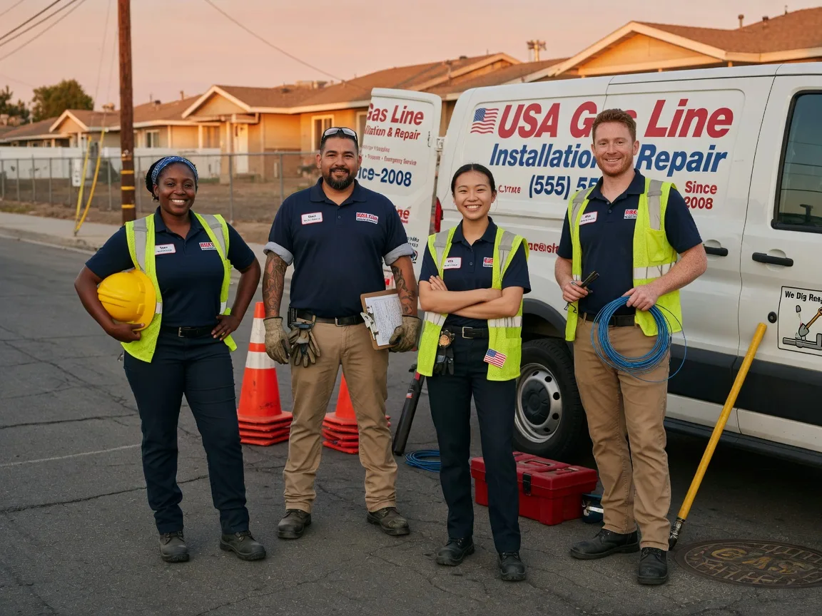 Gas Line Installation company in Montezuma, OH